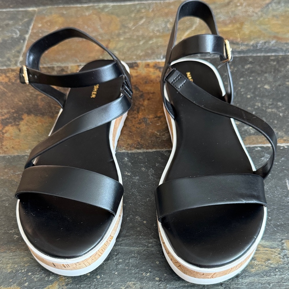 Marc Fisher Black Sandals